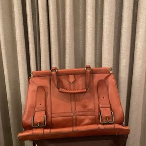 Patricia Nash brown leather handbag